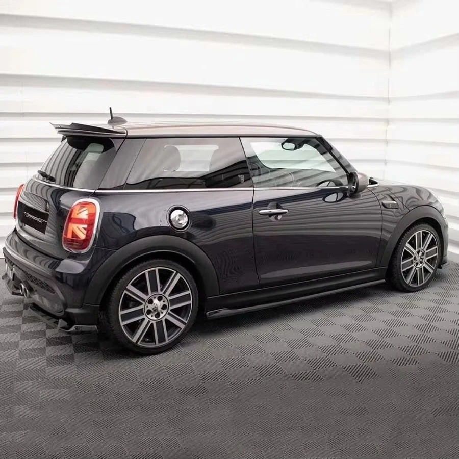 Mini Cooper S F56 Body Kits Carbon Fiber Front Lip with Rear Diffuser Side Skirts Splitter New Condition Bumper Exhaust Cut-Outs